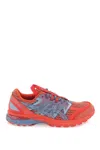Asics Mesh Upper Sneakers With Reinforced Toe Cap In Red