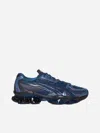 Asics Us5-s Gel-quantum Kinetic In Light Indigo,peacoat