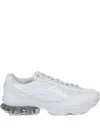 Asics Kinetic Fluent Mesh Rubber Sneakers In White