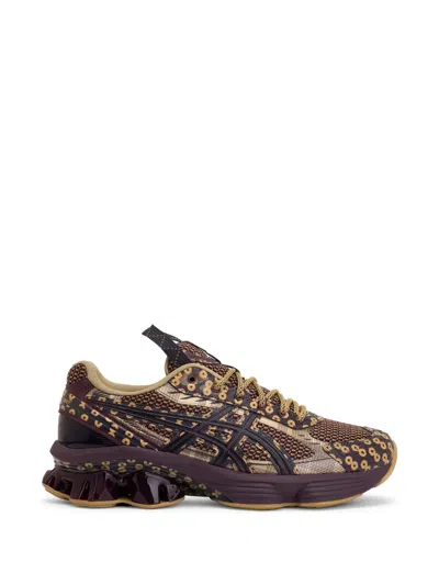 Asics Khaki Kiko Kostadinov Edition Us7-s Gel-kinetic Fluent Sneakers In Brown