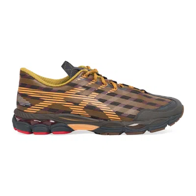 Asics Gel S Check-pattern Lace-up Sneakers In Multi