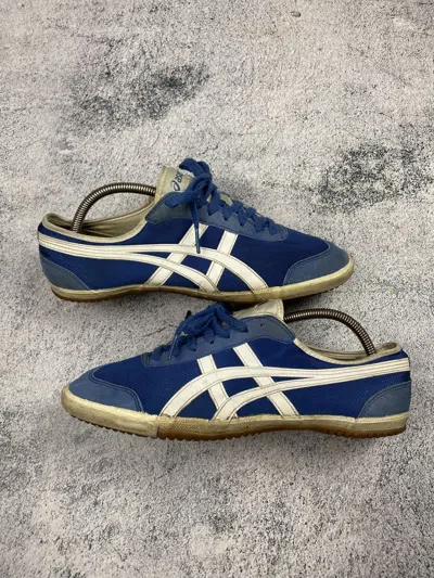 Pre-owned Asics Vintage  Tiger Onitsuka Mexico Blue Y2k Low Top Shoes