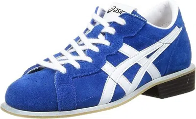 Pre-owned Asics Weight Lifting Shoes 1163a006 Men's Size Us4.5-10 Blue Color From Jpn