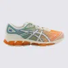 Asics White And Multicolour Gel-quantum 360 Vii Sneakers In Red