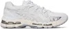 Asics White And Silver Sneakers In White/pure Silver