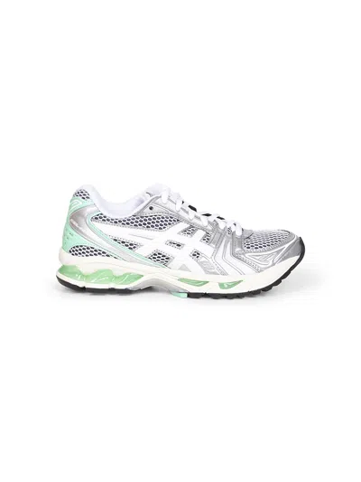 ASICS WHITE GEL-KAYANO 14 SNEAKERS<BR/>
