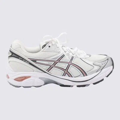 Asics White Gt 2160 Sneakers In White/rose Rouge