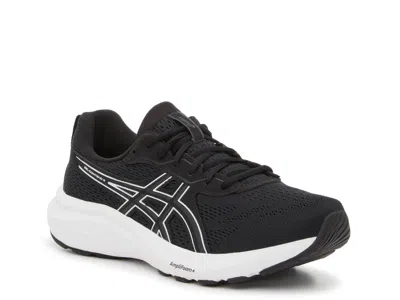 Asics Wide Width Gelcontend 9 Running Shoe In Black