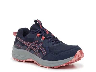 Asics Wide Width Gelventure 10 Running Shoe In Blue