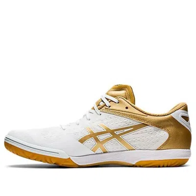Asics (wmns)  Attack Dominate Ff 2 'white Pure Gold'