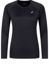 Asics (wmns)  Silver Long Sleeve Top 'performance Black'