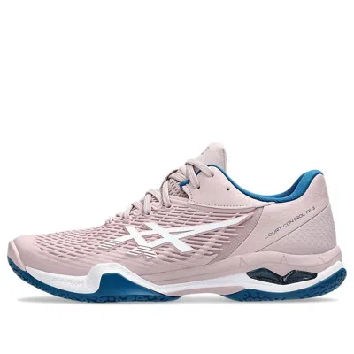 Asics (wmns)  Court Control Ff 3 'watershed Rose White' In Pink