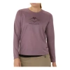 Asics (wmns)  Fujitral Logo Long Sleeves T-shirt 'dusty Mauve' In Purple