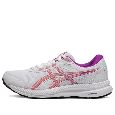 Asics (wmns)  Gel-contend 8 'white Red Alert' In Multi