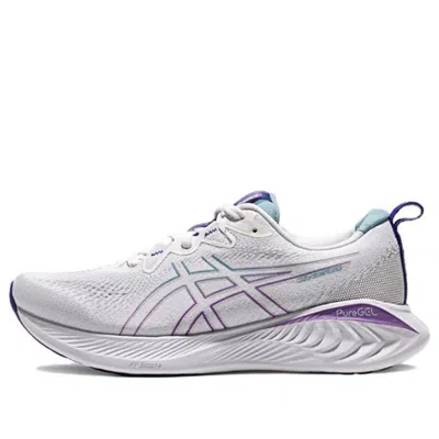 Asics (wmns)  Gel-cumulus 25 'white/gris Blue' In Gray