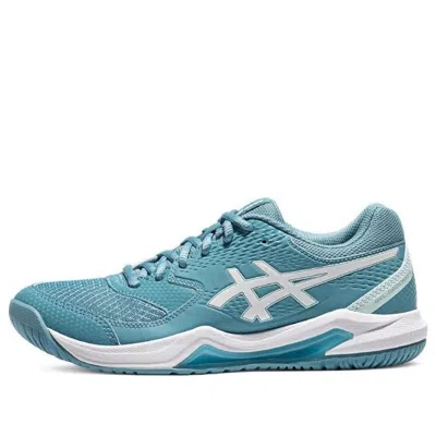 Asics (wmns)  Gel-dedicate 8 'gris Blue White' In Green