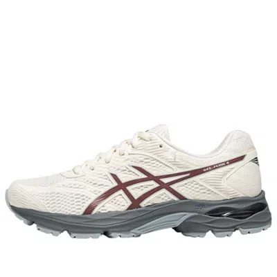 Asics (wmns)  Gel-flux 4 'white Grey Red' In Multi