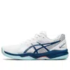 Asics (wmns)  Gel Game 8 'white Light Indigo' In Blue
