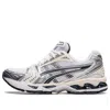 Asics Chunky Sole Leather Mesh Sneakers In White
