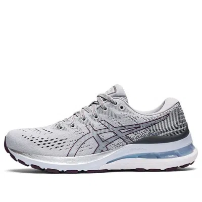 Asics (wmns)  Gel-kayano 28 Wide 'piedmont Grey Deep Plum' In Gray
