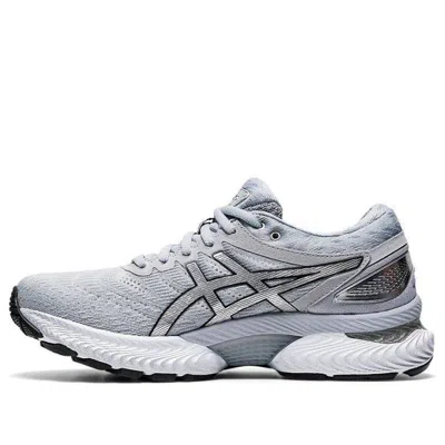 Asics (wmns)  Gel-nimbus 22 Platinum 'grey Pure Silver' In Gray