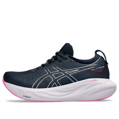 Asics (wmns)  Gel-nimbus 25 'french Blue Lilac Hint' In Black