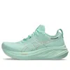 Asics Gel-nimbus 26 Wide 1012b602-300 Womens 5.5 Mint Tint Running Shoes Zpo3052