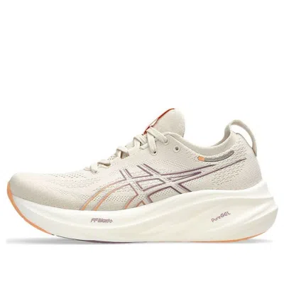 Asics (wmns)  Gel-nimbus 26 'oatmeal Faded Orange' In Brown