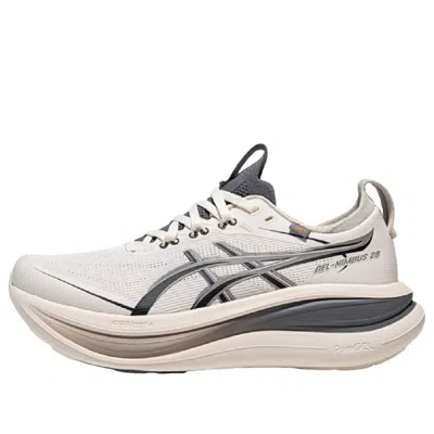 Asics (wmns)  Gel-nimbus 28 Go 'cream Cement Grey' In Gray