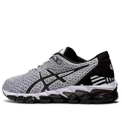 Asics (wmns)  Gel Quantum 360 5 Knit 'white Black' In Animal Print