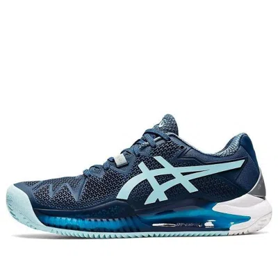 Asics (wmns)  Gel Resolution 8 Clay 'light Indigo Clear Blue' In Multi