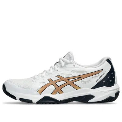 Asics (wmns)  Gel-rocket 11 'white Pure Gold' In Multi