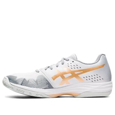 Asics (wmns)  Gel Tactic 'white Champagne' In Gray