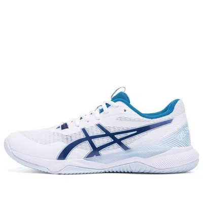 Asics (wmns)  Gel Tactic 'white Indigo Blue' In Multi