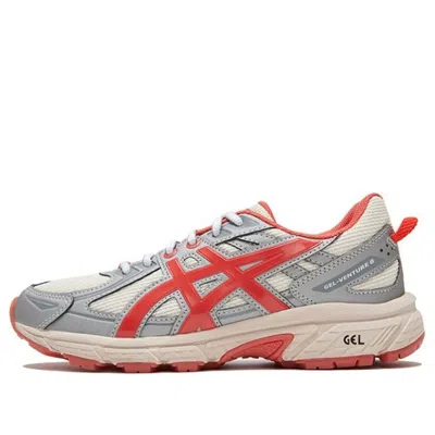 Asics (wmns)  Gel-venture 6 X Kirsh 'grey Red' In Gray
