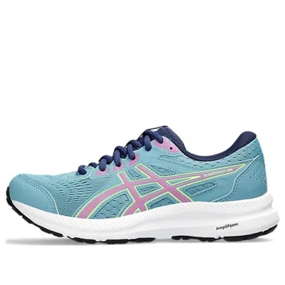 Asics (wmns)  Gel-contend 8 'gris Blue Hot Pink'
