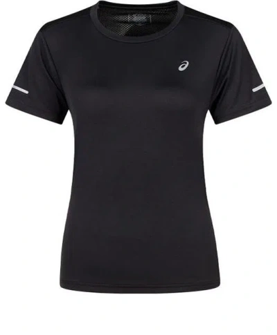 Asics (wmns)  Icon Short Sleeve Training Top 'performance Black' In Brown
