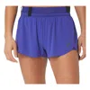 Asics (wmns)  Metarun Split 3"" Shorts 'eggplant' In Blue