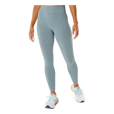 Asics (wmns)  Nagino Flex Seamless Leggings 'light Steel' In Blue