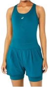 Asics (wmns)  Nagino Run Unitard 'rich Teal' In Blue