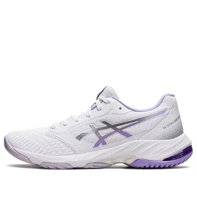 Asics (wmns)  Netburner Ballistic Ff 3 'white Digital Violet' In Multi