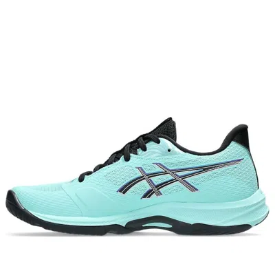 Asics (wmns)  Netburner Ballistic Ff 4 'illuminate Mint Black' In Blue