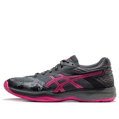 Asics (wmns)  Netburner Ballistic Ff 'fuchsia Purple' In Black