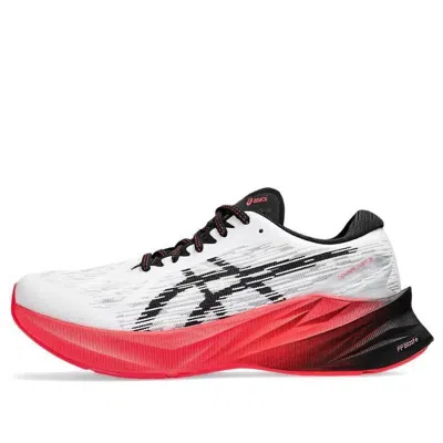 Asics (wmns)  Novablast 3 'white Black Electric Red'