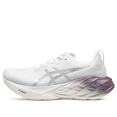 Asics (wmns)  Novablast 4 Platinum 'real White Pure Silver' In Gray