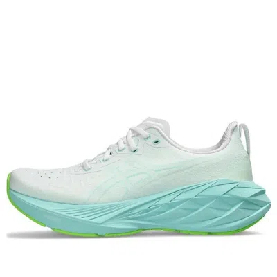Asics (wmns)  Novablast 4 'white Illuminate Mint' In Multi