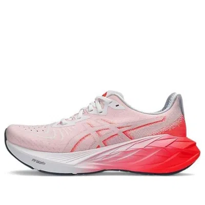 Asics (wmns)  Novablast 4 'white Sunrise Red' In Multi