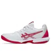 Asics (wmns)  Solution Speed Ff 3 'white Bright Rose' In Multi