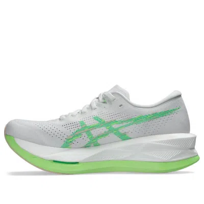 Asics (wmns)  Sonicblast 'white Vital Green' In Gray