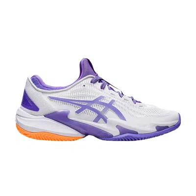 Pre-owned Asics Wmns Court Ff 3 Clay 'white Amethyst' | Women's Size 9.5
